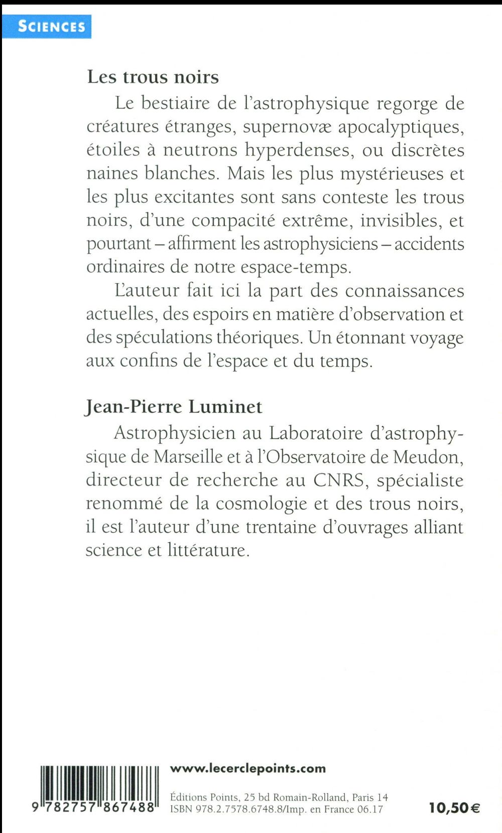 Les trous noirs