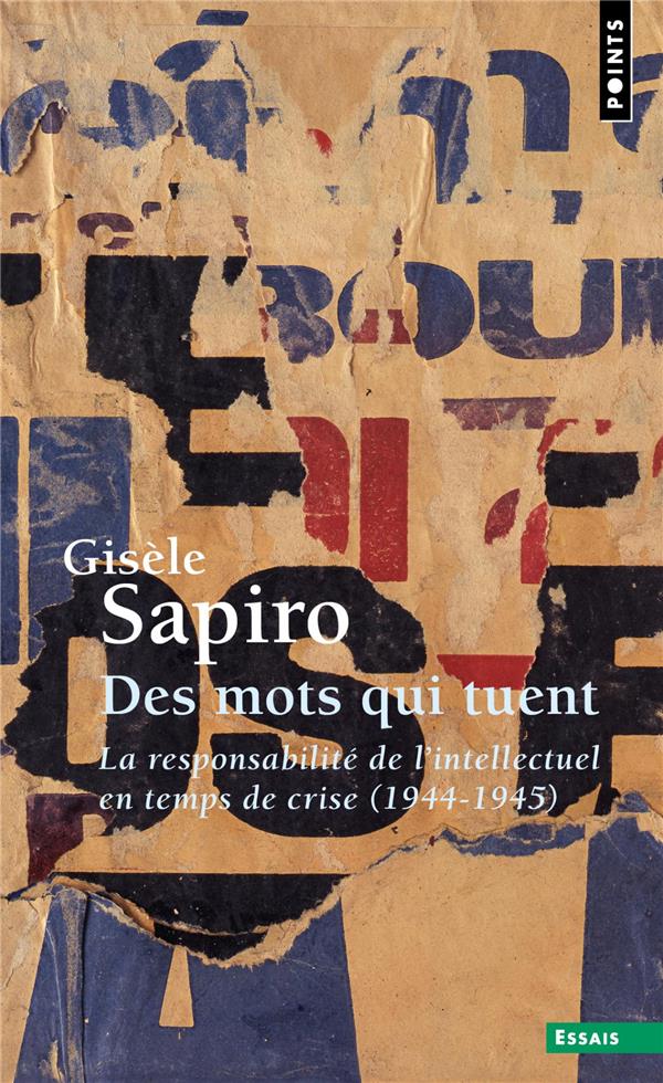 Des mots qui tuent ; la responsabilité de l'intellectuel en temps de crise (1944-1945) - flash vidéo
