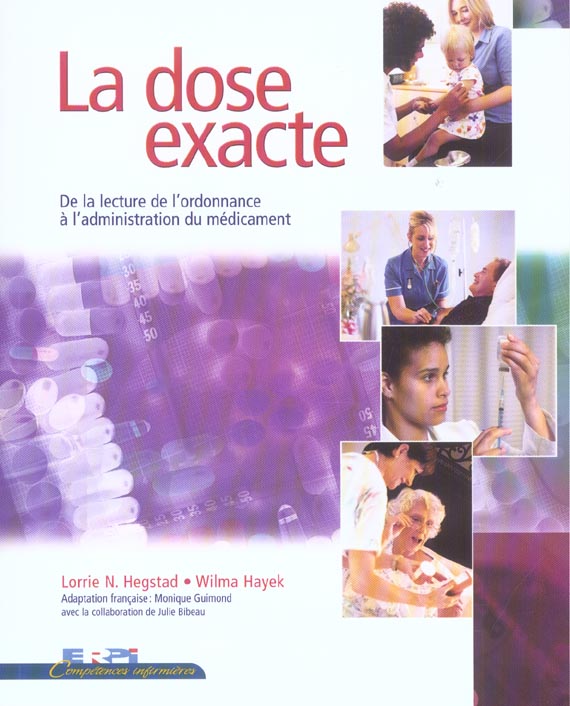 La dose exacte ; de la lecture de l'ordonnance à l'administration du médicament - flash vidéo
