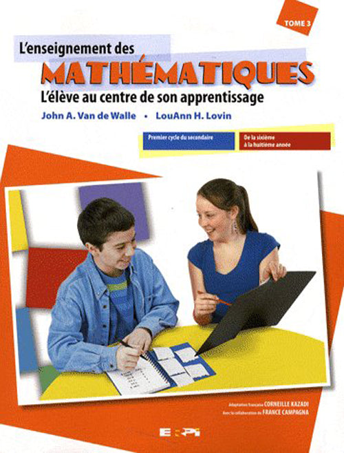 L'enseignement des mathématiques Tome 3