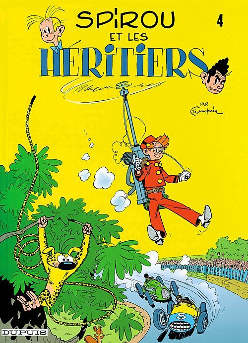 Spirou et Fantasio Tome 4 : Spirou et les héritiers