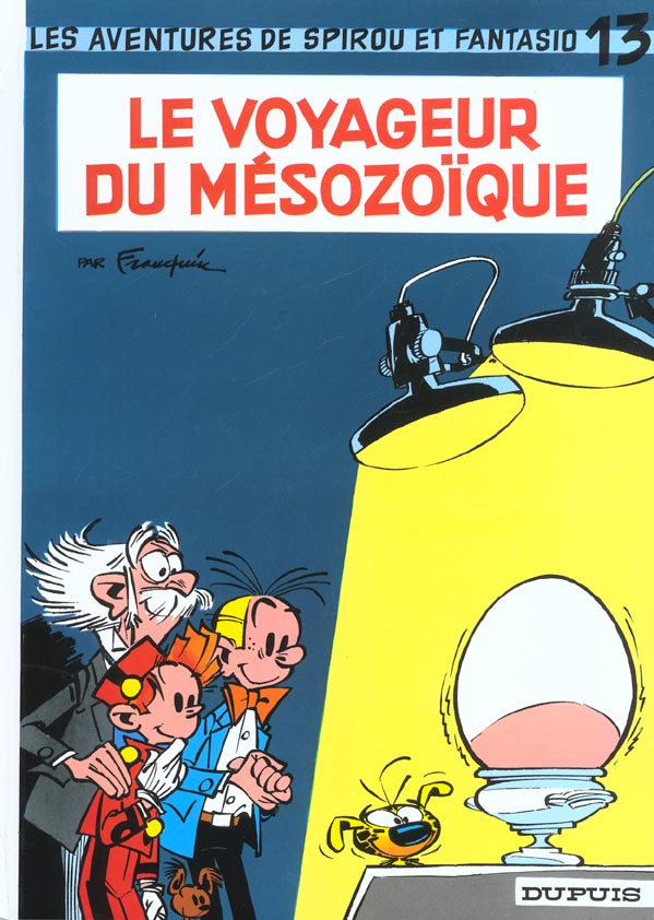 Spirou et Fantasio Tome 13 : le voyageur du Mésozoïque