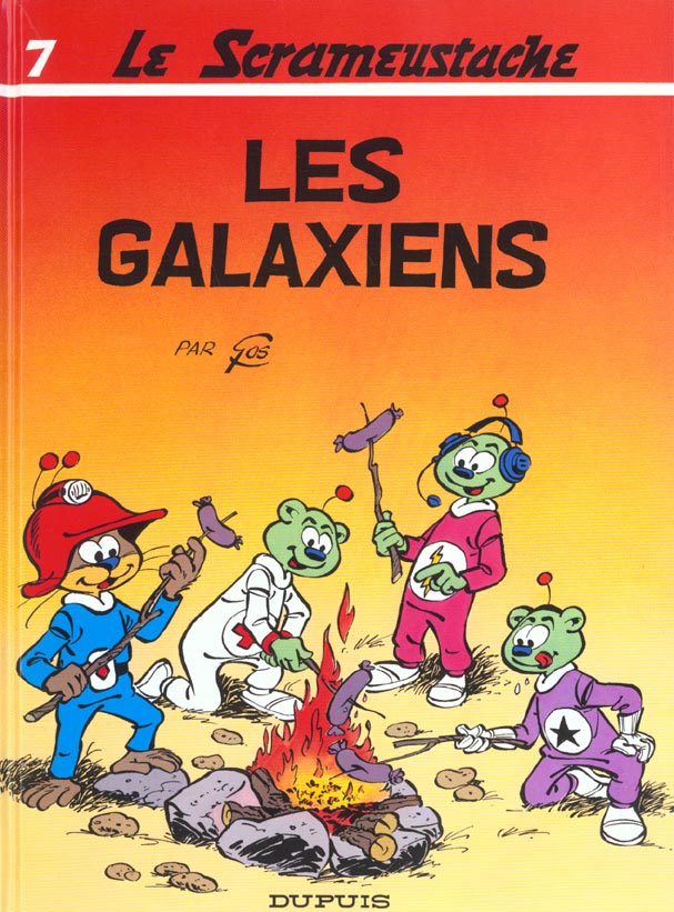 Le Scrameustache Tome 7 : les Galaxiens - flash vidéo