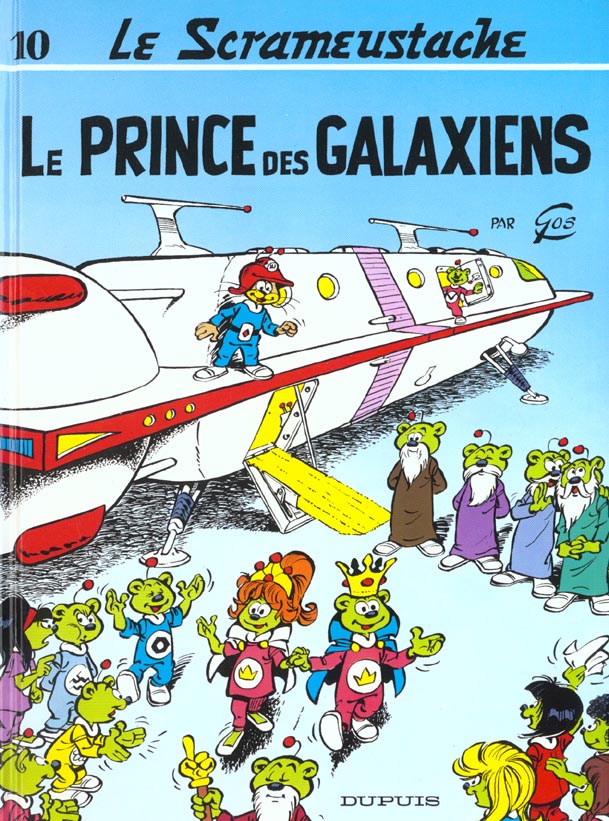 Le Scrameustache Tome 10 : le prince des Galaxiens - flash vidéo