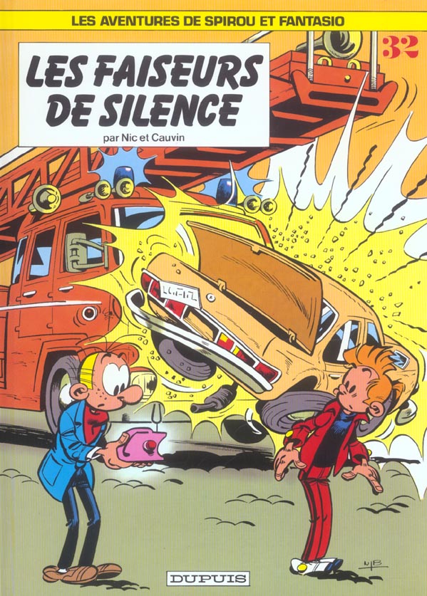 Spirou et Fantasio Tome 32 : les faiseurs de silence
