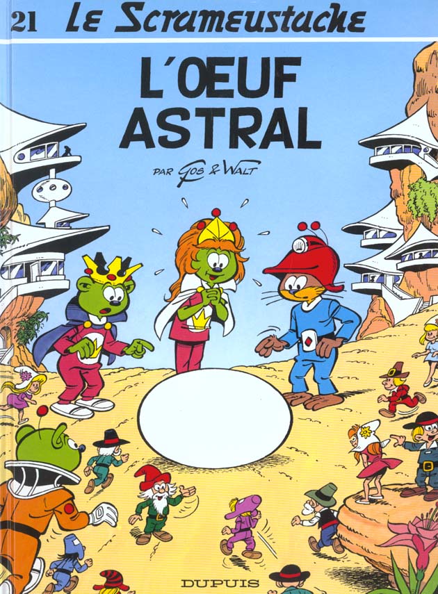 Le Scrameustache Tome 21 : l'oeuf astral - flash vidéo