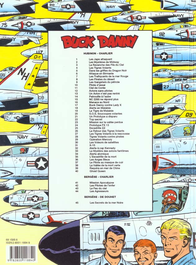 Les aventures de Buck Danny Tome 42 : les pilotes de l'enfer