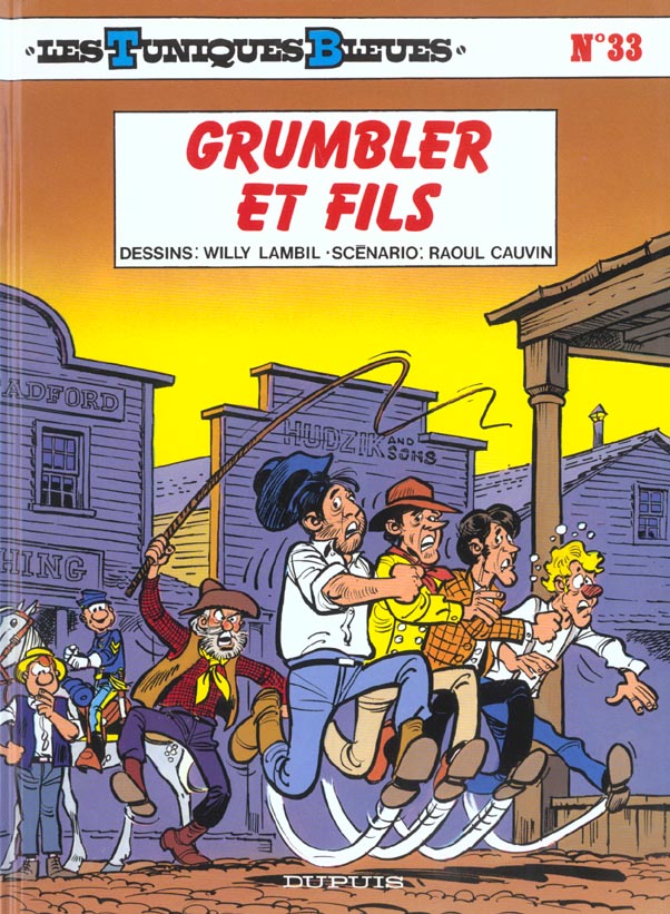 Les Tuniques Bleues Tome 33 : Grumbler et fils