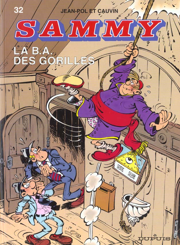 Sammy Tome 32 ; la B.A. des gorilles