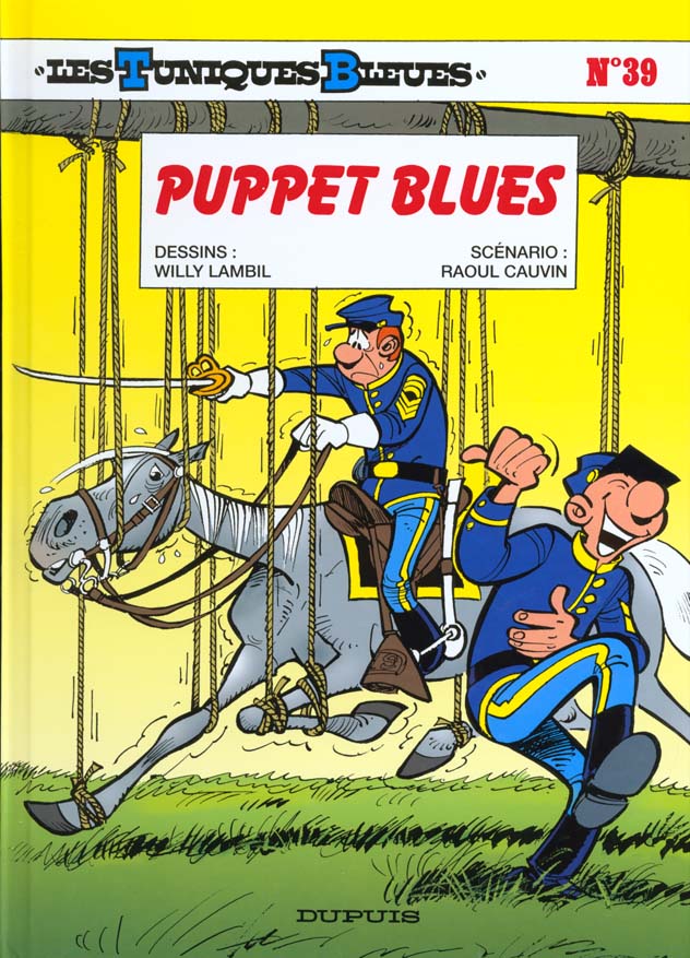 Les Tuniques Bleues Tome 39 : puppet blues - flash vidéo