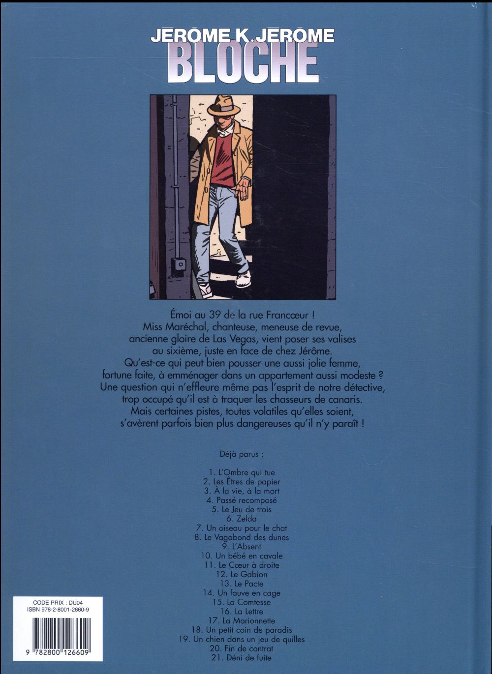 Jérôme K. Jérôme Bloche Tome 13 : le pacte