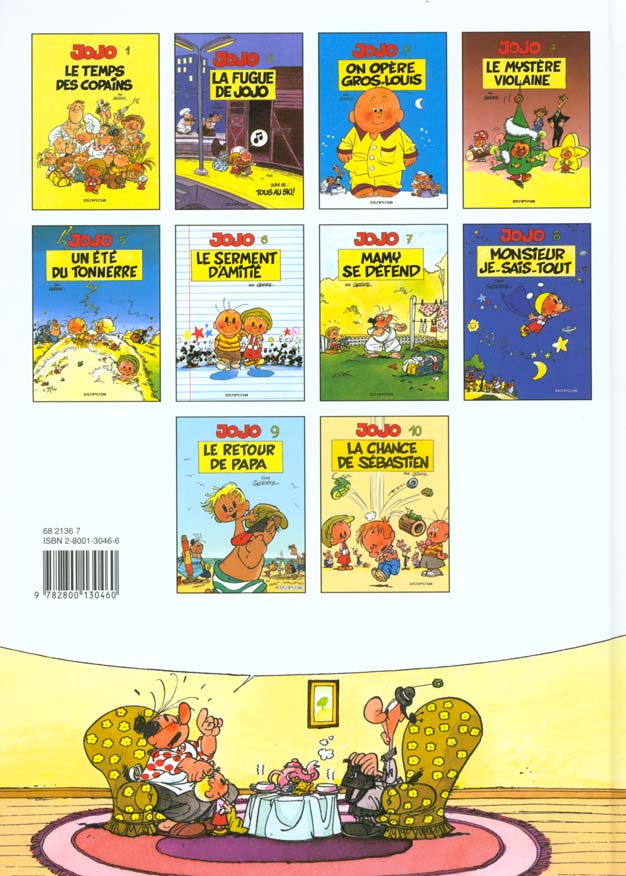 Jojo Tome 10 ; la chance de Sébastien