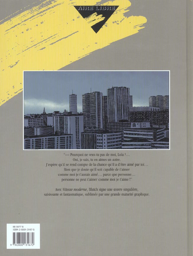 Vitesse moderne Tome 1