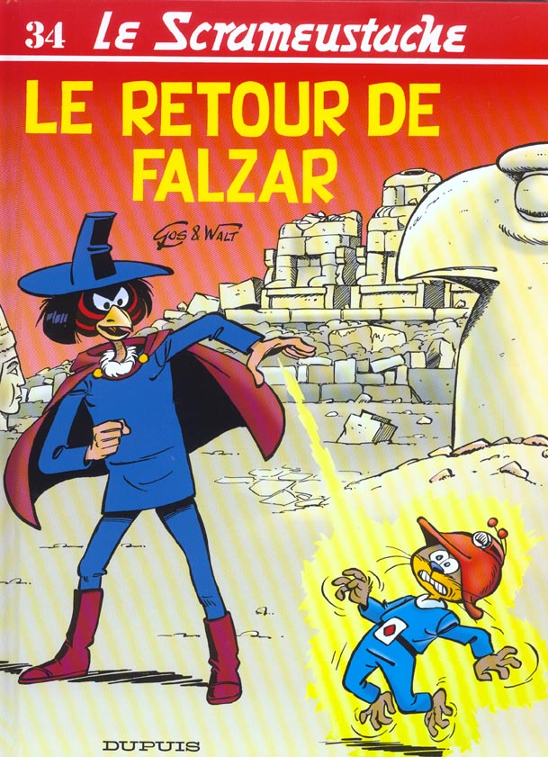 Le Scrameustache Tome 34 : le retour de Falzar - flash vidéo
