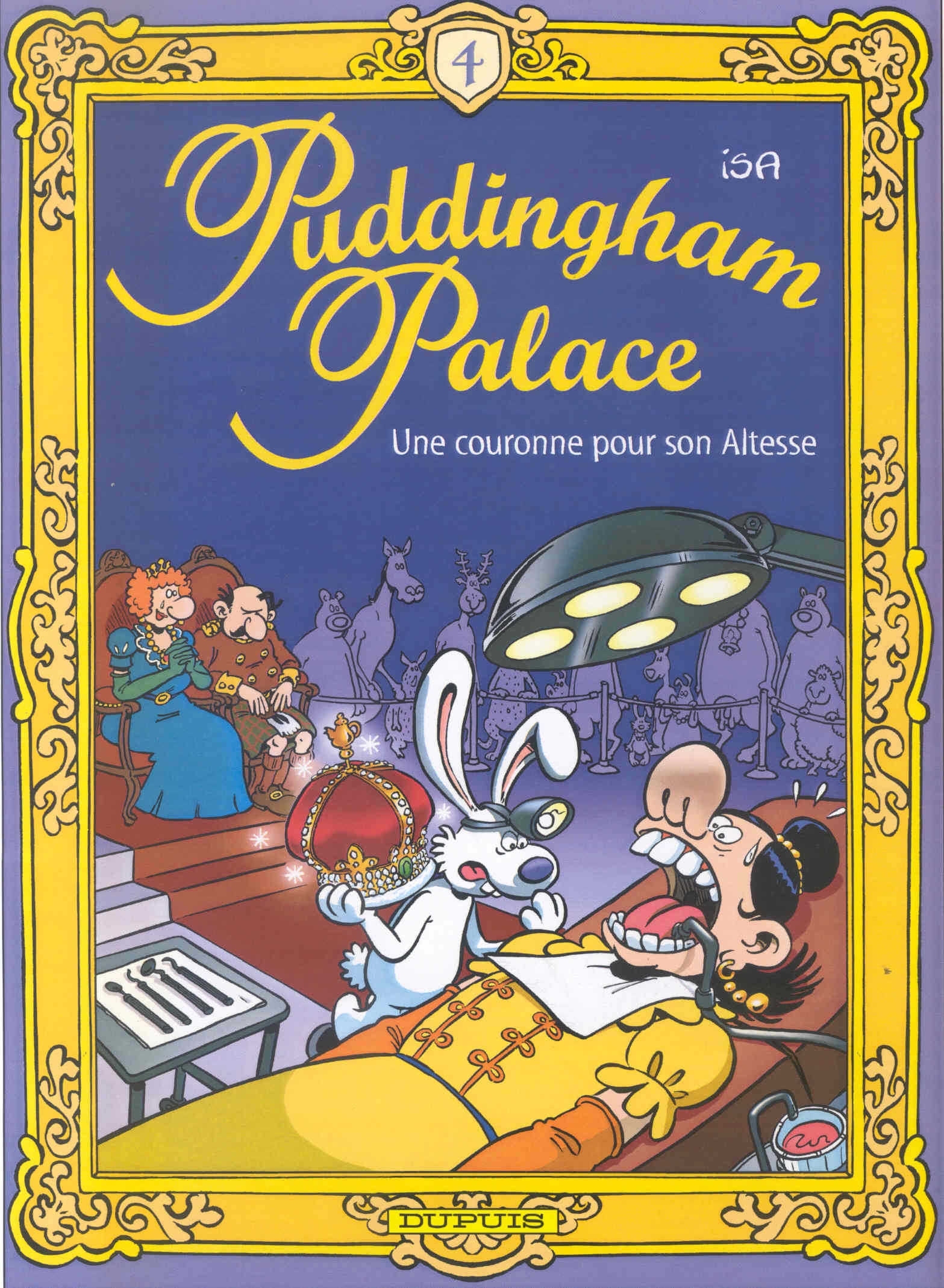 Puddingham palace Tome 4 ; une couronne pour son altesse - flash vidéo
