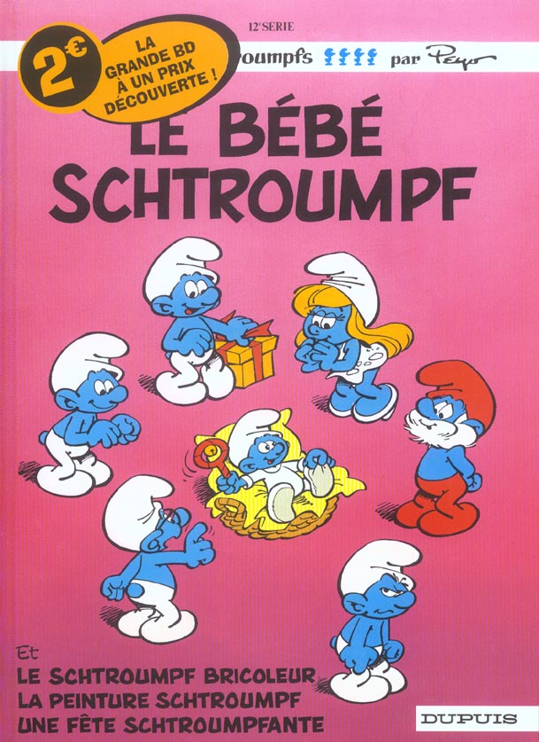 Les Schtroumpfs Tome 12 : le bébé Schtroumpf - flash vidéo