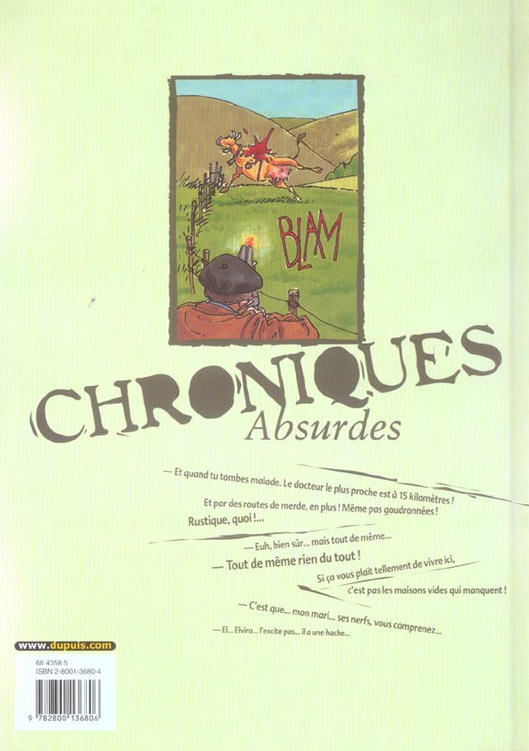 Chroniques absurdes Tome 3 ; un monde barbare