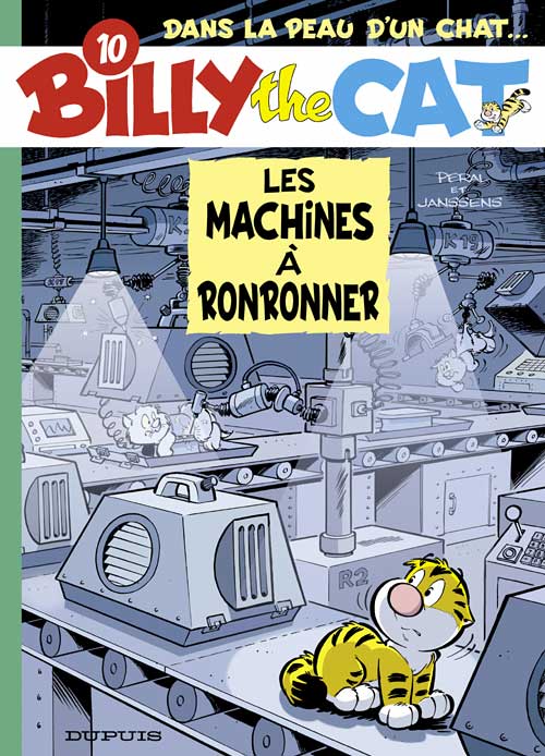 Billy the cat t.10 ; les machines a ronronner - flash vidéo