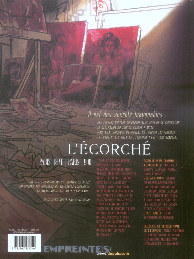 Secrets, l'écorché Tome 2