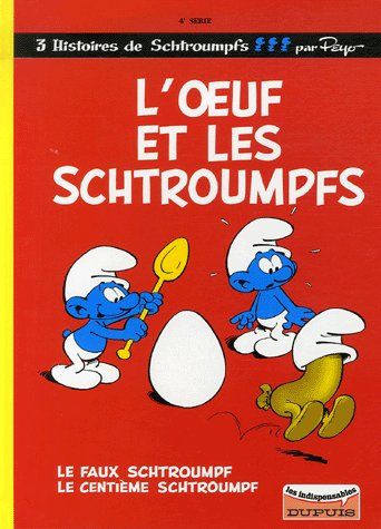 Les Schtroumpfs Tome 4 : l'oeuf et les Schtroumpfs, le faux Schtroumpf et le centième Schtroumpf - flash vidéo