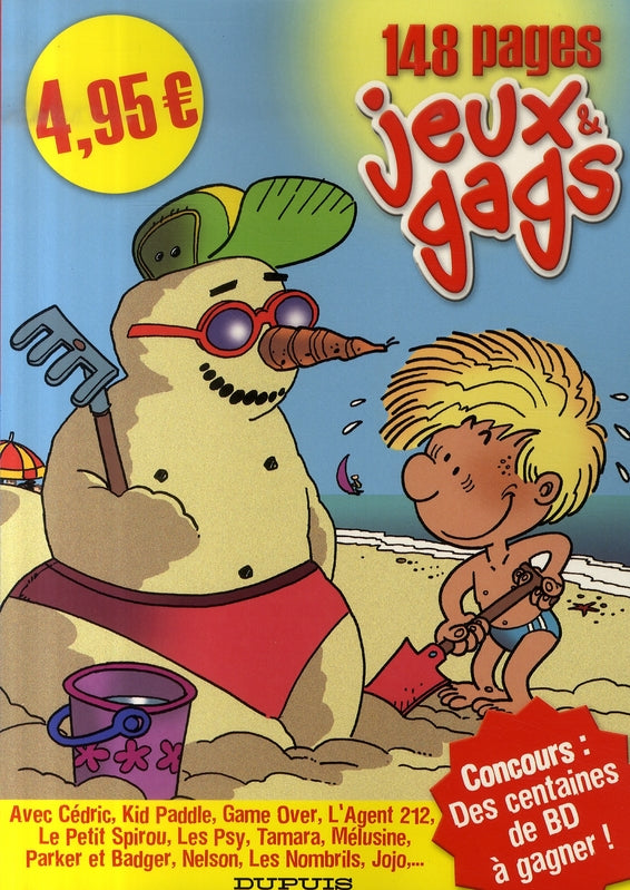 Cédric : albums jeux et gags