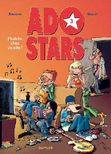 Adostars Tome 3 ; j'habite chez un ado - flash vidéo