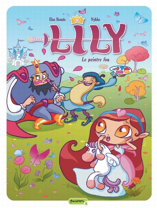 Lily princesse de la nuit Tome 2 ; le peintre fou
