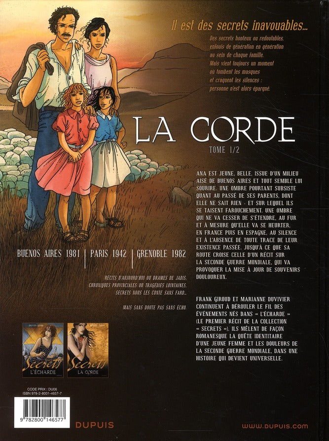 Secrets, la corde Tome 1