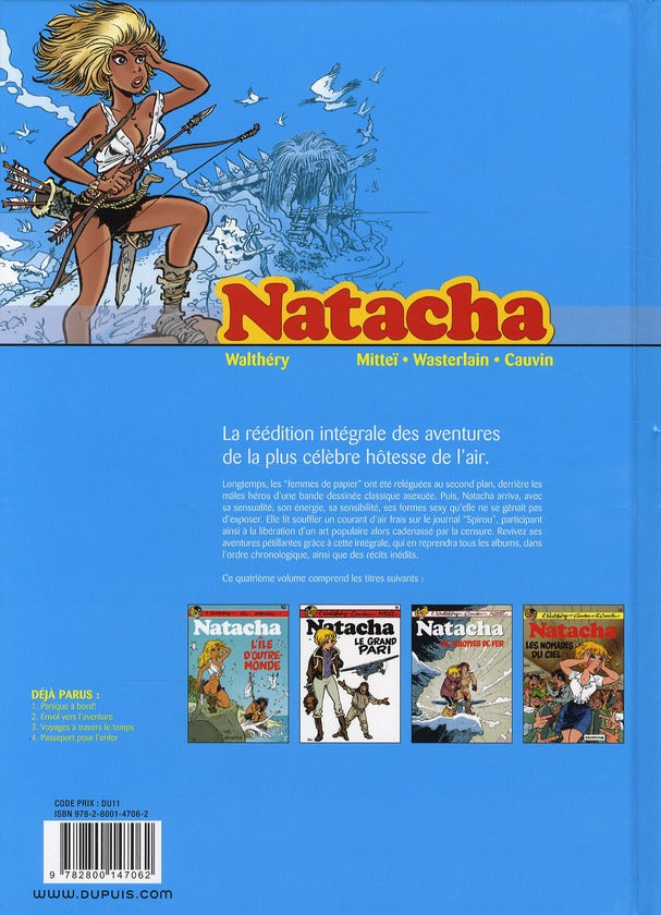 Natacha : Intégrale vol.4 : Tomes 10 à 13 : passeport pour l'enfer
