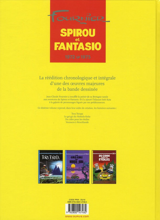 Spirou et Fantasio : Intégrale vol.10 : 1972-1975