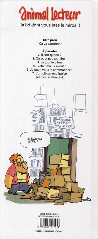 Animal lecteur Tome 1 ; ça va cartonner !