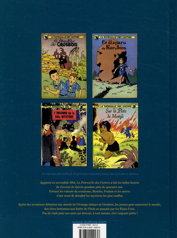 La patrouille des castors : Intégrale vol.1 : 1954-1957