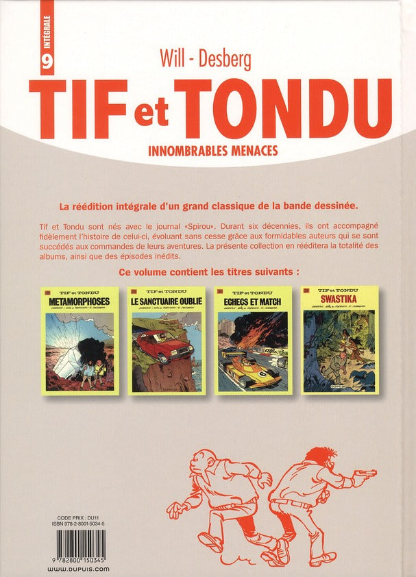 Tif et Tondu : Intégrale vol.9 : innombrables menaces