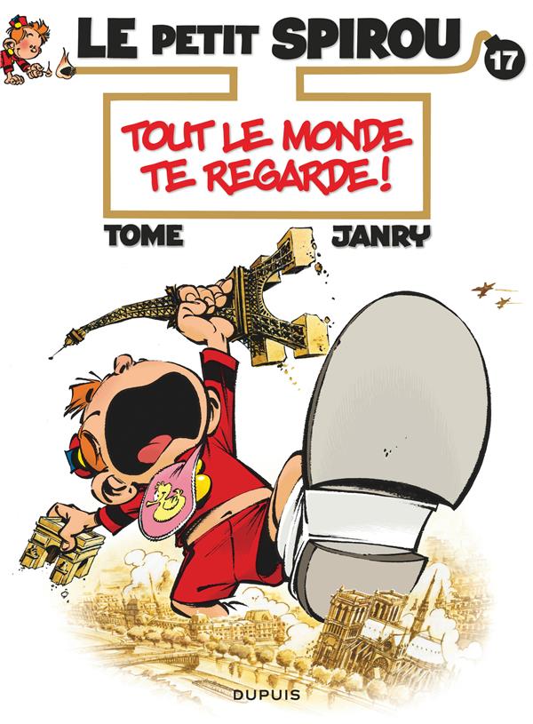 Le Petit Spirou Tome 17 : tout le monde te regarde !