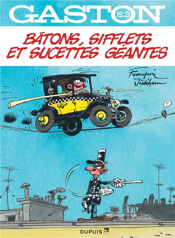 Gaston Hors-Série Tome 3 : bâtons, sifflets et sucettes géantes