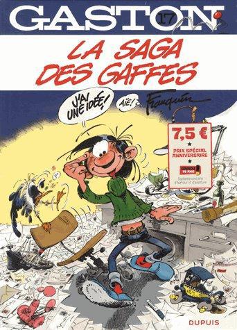 Gaston Tome 17 : la saga des gaffes