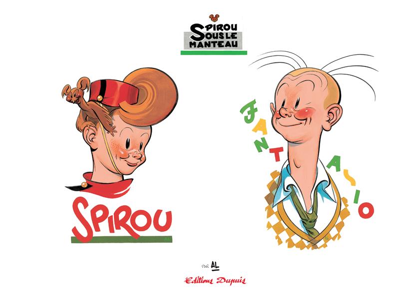 Spirou sous le manteau ; portfolio
