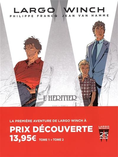 Largo Winch : coffret vol.1 : Tomes 1 et 2 : l'héritier ; le groupe W