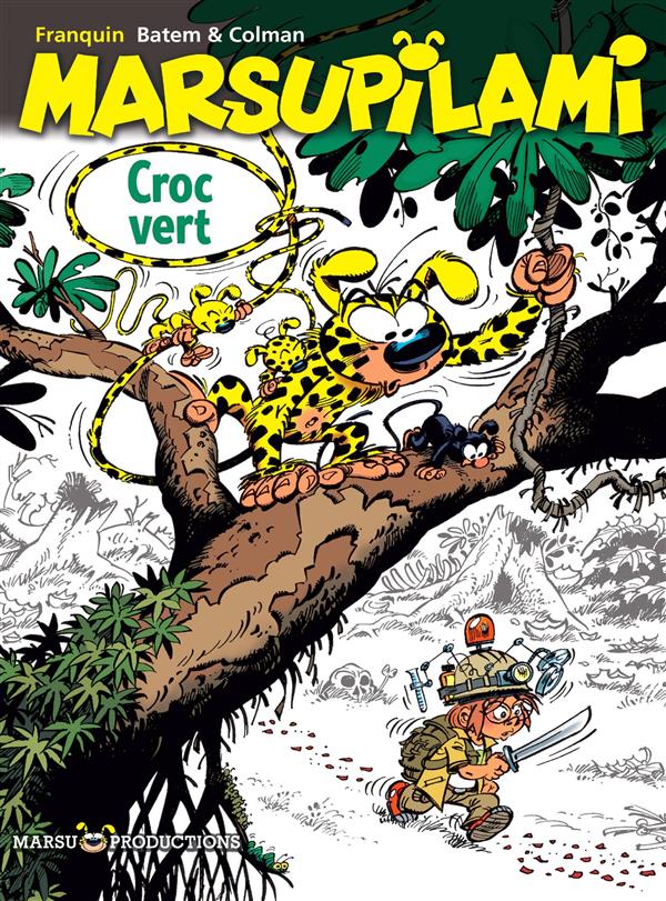 Marsupilami Tome 23 : Croc vert - flash vidéo
