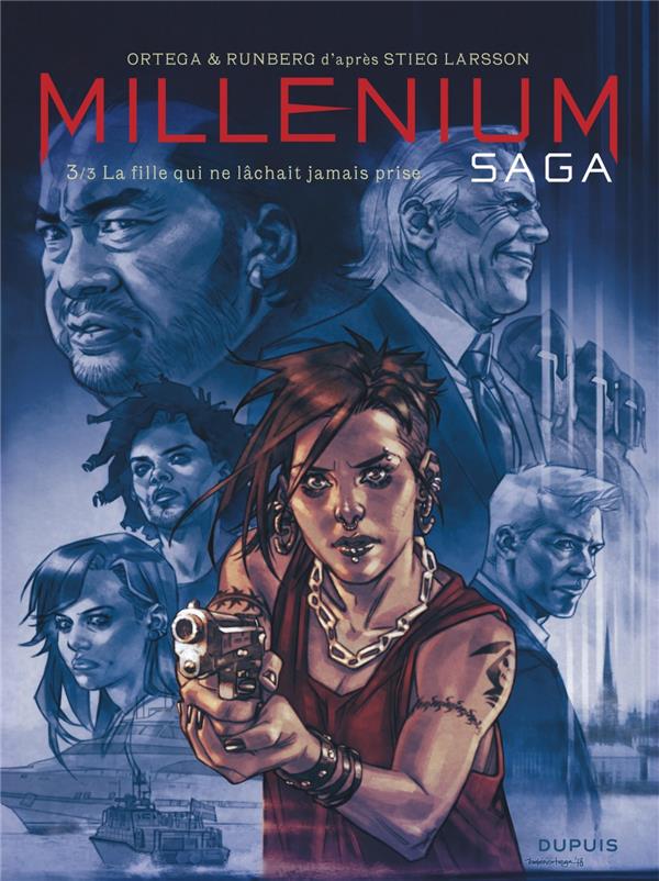 Millénium saga Tome 3 : la fille qui ne lâchait jamais prise