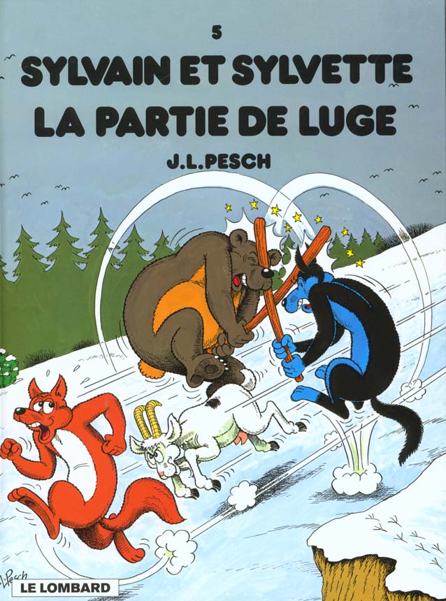 Sylvain et Sylvette Tome 5 : la partie de luge