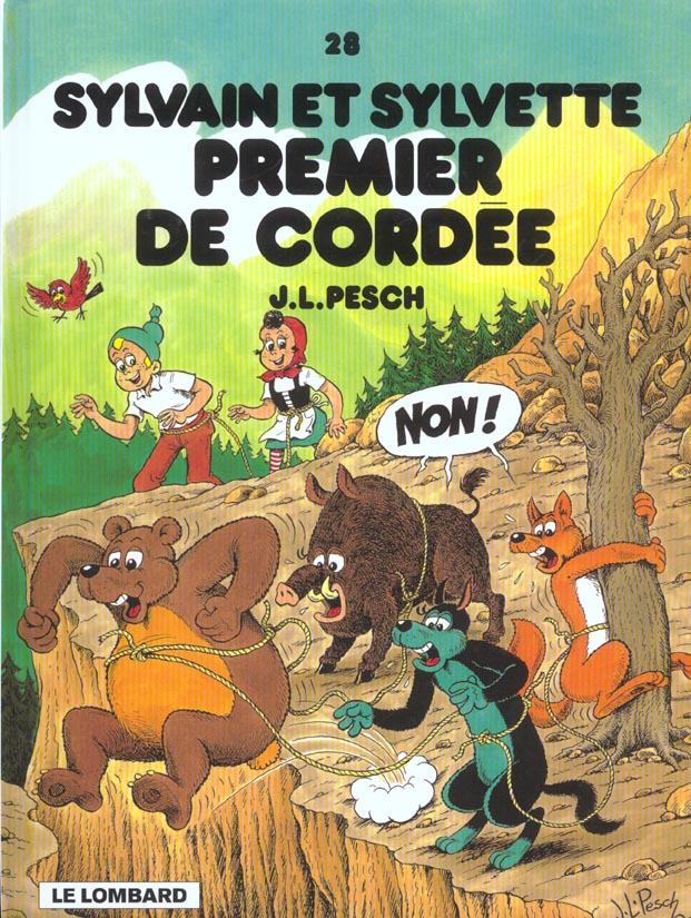 Sylvain et Sylvette Tome 28 : premier de cordée
