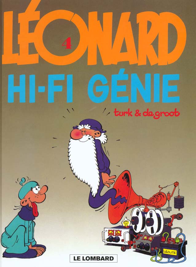 Léonard Tome 4 : hi-fi génie