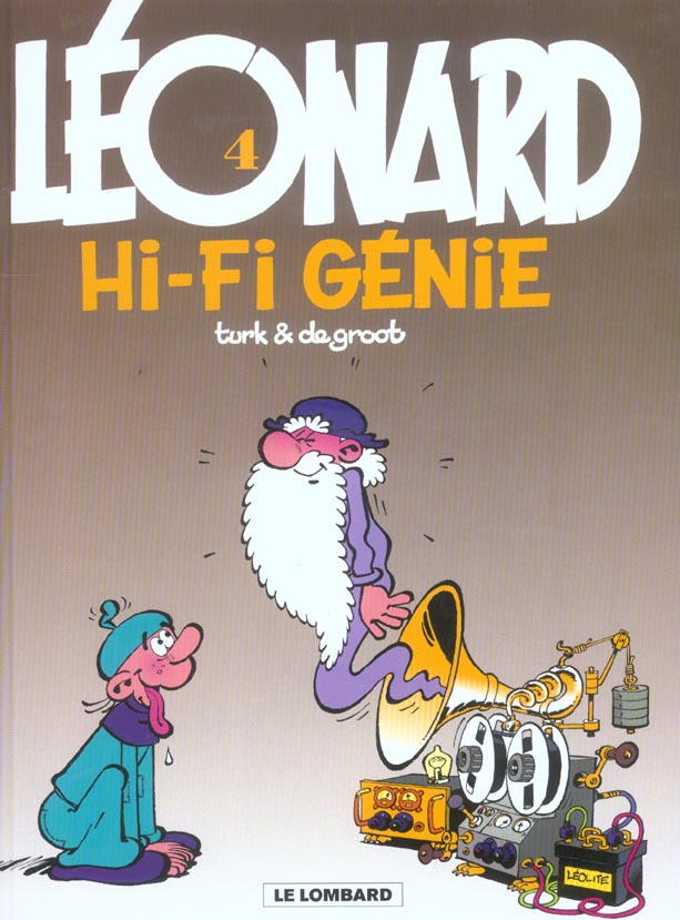 Léonard Tome 4 : hi-fi génie