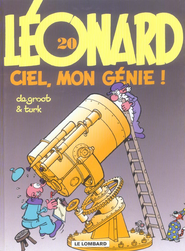Léonard Tome 20 : ciel, mon génie !