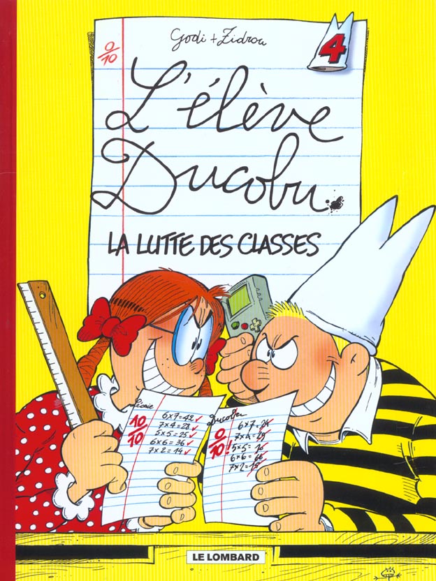 L'élève Ducobu Tome 4 : la lutte des classes