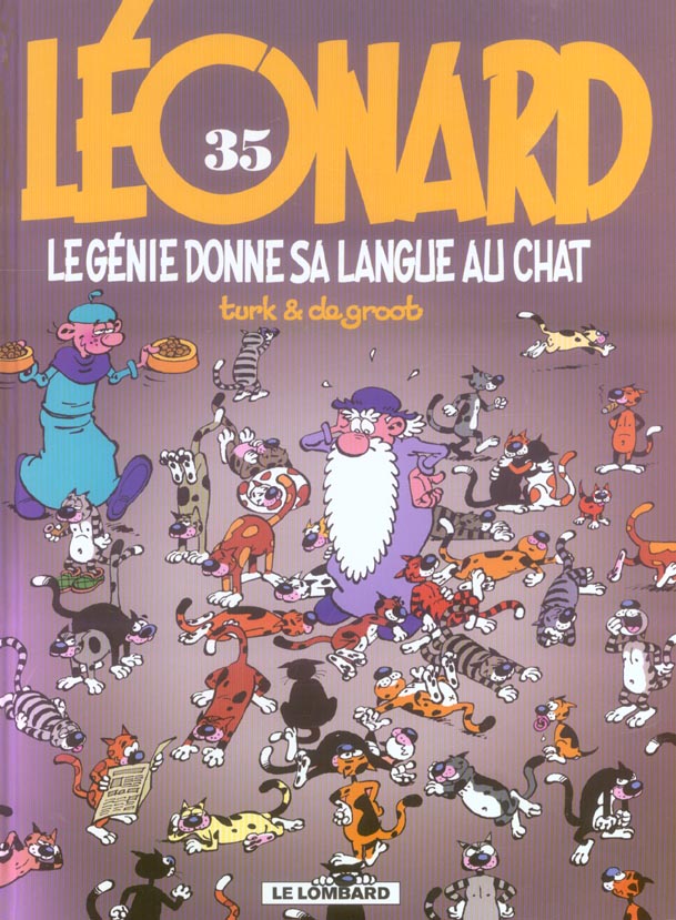 Léonard Tome 35 : le génie donne sa langue au chat