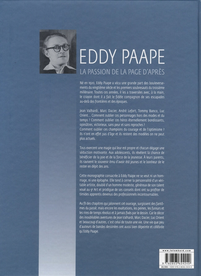 Eddy Paape : la passion de la page d'après