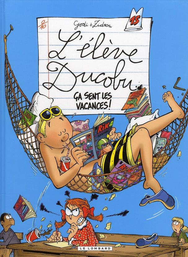 L'élève Ducobu Tome 15 : ça sent les vacances !