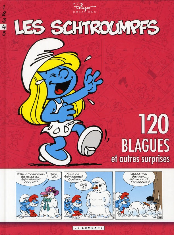 Les Schtroumpfs - 120 blagues et autres surprises Tome 4